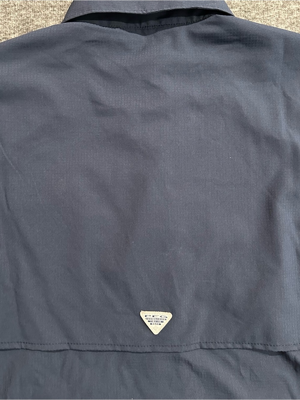 Columbia PFG Women's Omni-Shade Navy Long Sleeve Fishing Shirt Size Small - Picture 6 of 7
